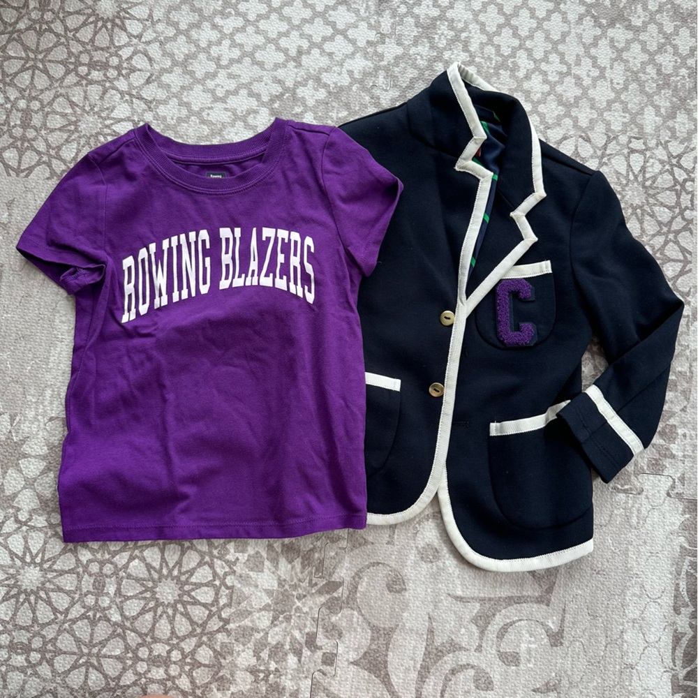 Rowing Blazers for Target 3T Monogram C Patch Blazer Bundle
